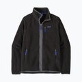 Herren-Trekking-Fleecejacke Patagonia Retro Pile schwarz mit forge grau
