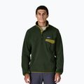 Patagonia Herren-Trekking-Sweatshirt LW Synch Snap-T P / O alten Wachstum grün