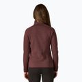 Damen Patagonia Better Sweater Fleece-Trekking-Sweatshirt dunkles Rubinrot 2