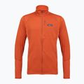 Herren Fleecejacke Patagonia R1 Hybrid coal orange
