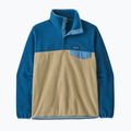 Herren-Trekkingpullover Patagonia LW Synch Snap-T P/O nautilus tan