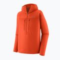 Herren Sweatshirt Patagonia R1 Ultralight Hoody coal orange 10