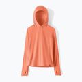 Damen Sweatshirt Patagonia Capilene Cool Sun Hoody mellow melon/peach sherbet x-dye 8