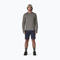Herren Sweatshirt Patagonia Capilene Cool Sun Hoody forge grey/noble grey x-dye 2