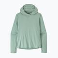 Damen Sweatshirt Patagonia Capilene Cool Sun Hoody thermal blue/thin ice x-dye 9