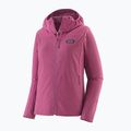 Softshell Jacke Damen Patagonia R1 CrossStrata Hoody faded magenta