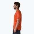 Shirt Herren Patagonia Cap Cool Merino Blend Graphic Shirt heritage header/coal orange 2