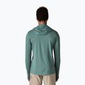 Herren Sweatshirt Patagonia Capilene Ultra Hoody blue sage/light blue sage x-dye 2