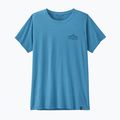 Shirt Damen Patagonia Capilene Cool Daily - Cloud Crag shore blue/light shore blue x-dye