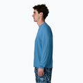 Herren-Langarmshirt Patagonia Capilene Cool Daily - Boardshort Logo shore blue/light shore blue x-dye 4