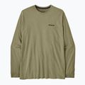 Herren-Langarmshirt Patagonia P-6 Logo Responsibili p-6 outline/gumtree green