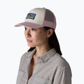 Basecap Patagonia P-6 Logo Trucker white w/quiet violet 2