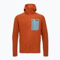 Herren-Trekkingpullover Patagonia R1 Air Full Zip Hoody coal orange