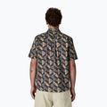 Herrenhemd Patagonia Go To jaguar geo/dolomite blue 3