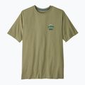 Trekkingshirt Herren Patagonia Great Waves Responsibili Tee gumtree green