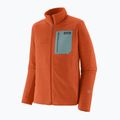 Herren-Trekkingpullover Patagonia R1 Air coal orange
