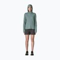 Damen Sweatshirt Patagonia Capilene Cool Sun Hoody nouveau green/blue sage x-dye 2