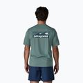 Shirt Herren Patagonia Capilene Cool Daily - Boardshort Logo blue sage/light blue sage x-dye 3