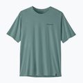 Herren T-Shirt Patagonia Capilene Cool Daily - Boardshort Logo blue sage/light blue sage x-dye 5