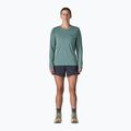 Damen-Langarmshirt Patagonia Capilene Cool Daily Shirt - Boardshort Logo blue sage/light blue sage x-dye 2