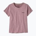 Shirt Damen Patagonia P-6 Logo Responsibili-Tee qulet violet 4
