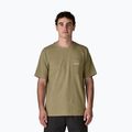Herren T-Shirt Patagonia Boardshort Logo Pocket Responsibili gumtree green