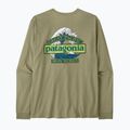 Herren Trekking-Langarmshirt Patagonia Great Waves Responsibili Tee gumtree green 2