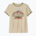 Shirt Damen Patagonia Great Waves Ringer Tee undyed natural