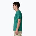 Herren T-Shirt Patagonia P-6 Logo gem green 4