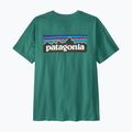 Herren T-Shirt Patagonia P-6 Logo gem green 5