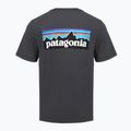 Herren T-Shirt Patagonia P-6 Logo ink black 2