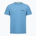 Herren T-Shirt Patagonia P-6 Shore blue logo