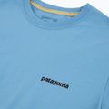 Herren T-Shirt Patagonia P-6 Shore blue logo 3