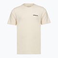 Herren T-Shirt Patagonia P-6 Logo undyed natural