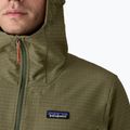 Softshell Jacke Herren Patagonia R1 TechFace Hoody basin green 7