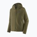 Herren-Softshelljacke Patagonia R1 TechFace Hoody basin green 12