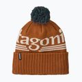 Wintermütze Patagonia Powder Town hut tripper logo: cinnamon brown