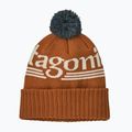 Wintermütze Patagonia Powder Town hut tripper logo: cinnamon brown 2