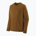 Herren-Trekkingshirt mit langen Ärmeln Patagonia Cap Cool Merino Blend LS wolf brown