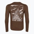 Herren-Trekkingshirt mit langen Ärmeln Patagonia Cap Cool Daily Hut Tripper LS berm brown - light berm brown x-dye 2