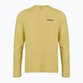 Longsleeve Herren Patagonia Cap Cool Daily Boardshort Logo LS limestone yellow - Light Limestone yellow x-dye
