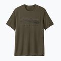 Herren-Shirt Patagonia Cap Cool Trail Stratapeaks basin green