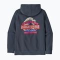 Herrenpullover Patagonia Great Waves Uprisal Hoody Summit Blue 2