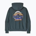 Damen-Trekkingsweatshirt Patagonia Great Waves Daily Hoody summit blue 2