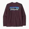 Longsleeve Herren Patagonia P-6 Logo Responsibili berry fig 2