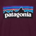Longsleeve Herren Patagonia P-6 Logo Responsibili berry fig 4