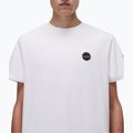 Herren Napapijri S-Badge weißes Reiher-T-Shirt 3