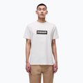 Herren Napapijri S-Box Logo weißes Flüster-T-Shirt