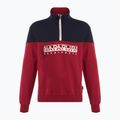 Hoodie Sweatshirt Herren Napapijri B-Saturnia HZ tibetan red R1E
