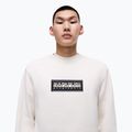 Herren Napapijri B-Box Logo C weiß flüstern Sweatshirt 3